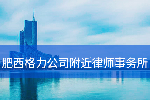 肥西格力公司附近律师事务所