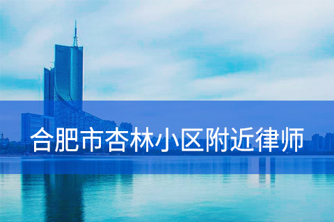 合肥市杏林小区附近律师事务所